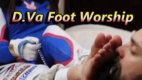 DVa Foot Worship - Nikki's First-Time Foot Worship