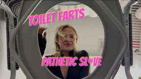 You're Inside Sara Bee's Toilet and It's Time to Eat Her Toilet Farts
