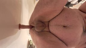 Bouncing on the shower wall