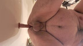 Bouncing on the shower wall