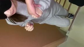 Check Out This Hot Asian Brunette Deepthroating POV, Dildos On Full Display