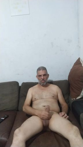 Old Lady Beating One Until She Cums