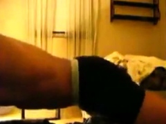 Big-Cock Hunk and Twink: Boner Test