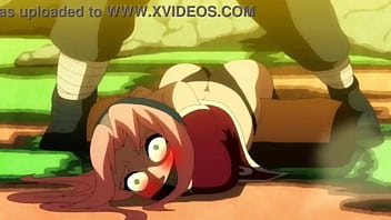Anime Kakashi e Sakura trasando