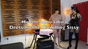 Mistress Sophia Sahara Sissy Dressing