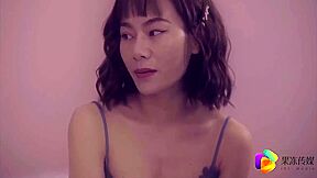 Sexy Asian Slut Young Wife With Hot Lingerie Cheating With Her Husbands Friend - Teaser Video