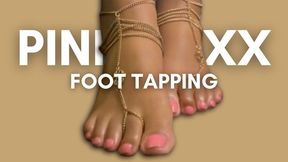 Pink Foxx Foot Tapping with Jewelry
