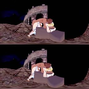 [VR 360 4K] Lumine Ying Hotaru Genshin funny doggy and missionary