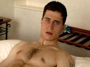 Hot Straight Guy Jerking Off