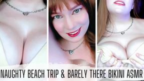 Naughty Beach Trip and Barely-There Bikini (ASMR)