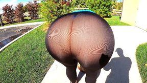 insanely transparent leggings - 43yo wife