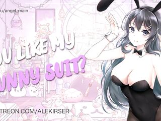 Your Crush Wears a Bunny Suit… And Wishes U to Breed Her! - ASMR Audio Roleplay