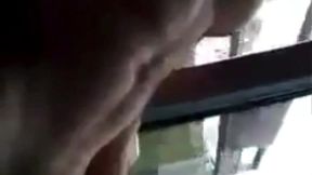 batendo punheta no banco de tras do onibus com risco de flagra