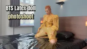 BTS Latex doll photoshoot