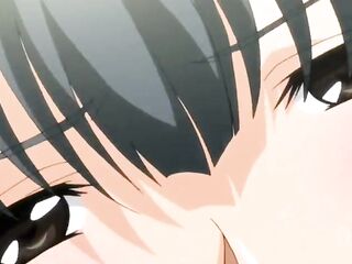 Lot's of hentai cuties injoy with one hunk