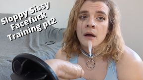 Sloppy Sissy Spit Fetish Face Fuck Deepthroat Training Pt 2 -Full video on LayneLovee Manyvids, Watch this cute blonde sissy boislut gag and slobber all over a fat cock and machine fuck his throat