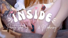 Inside - Panty Stuffing and Moaning
