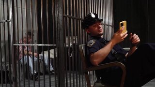 The policeman ends up having an affair with a prisoner