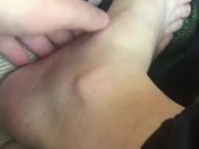 JFF PREVIEW - rubbing and playing with my feet