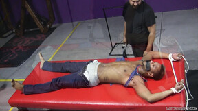 Submissive big black cock Gay RT Tormented By Dominant Kaden Roads