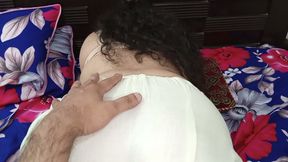 Husband wild doggy style fucks indian desi housewife