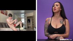MILF Tattooed Beauties Rate Monster Cock Masturbation Blasts