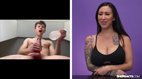 MILF Tattooed Beauties Rate Monster Cock Masturbation Blasts