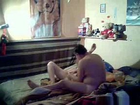 Exotic private big booty, curly hair, bedroom porn movie