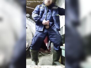 A discharged of hawt cum from a hard knob of a Russian homo!