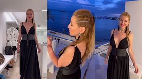 coucou les zamours 5 eme jour a ibiza en debut de soiree et prete...