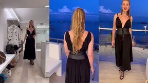 coucou les zamours 5 eme jour a ibiza en debut de soiree et prete...