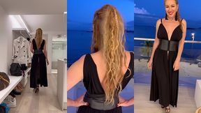 coucou les zamours 5 eme jour a ibiza en debut de soiree et prete...