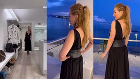 coucou les zamours ♥5 eme jour a ibiza ❤en debut de soiree et prete...