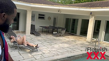 She wants the Pool Guy Bad: Krissy Knight and Ace Bigs