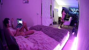 Bedroom 5: Kamila Sexy Kettlebell Workout - Real Life Cam Amateur