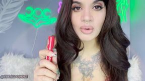 Vibrant Red POV Kisses