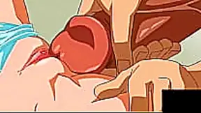 Luscious Hentai Vixen Enjoys Double Penetration in Hot Anal Action