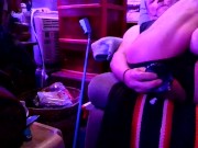 evening long sex play oil pocket pussy dildo in my ass