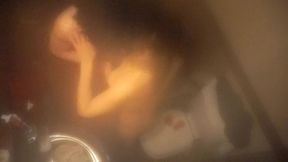 Making love in the shower - water is not the hottest thing here