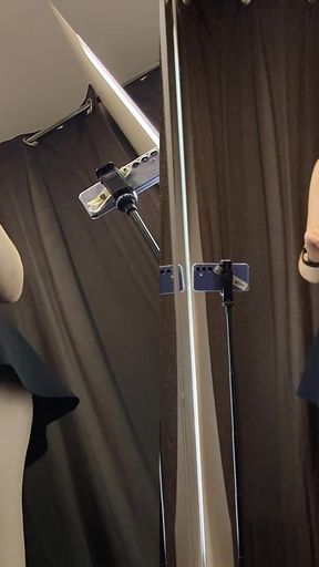 Jaw-dropping moment from &quot;Naked girl with big boobs try on haul see throuh clothes. Amateur video&quot;