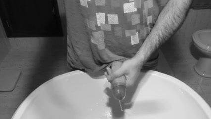 Taking my cum!