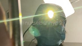 POV Dental Exam in PPE with Cleaning Loupes Injections and Drill for Filling Cavities No Nudity 4K