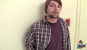straightnakedthugs handsome stud mickey waters strokes his hard meat to messy e