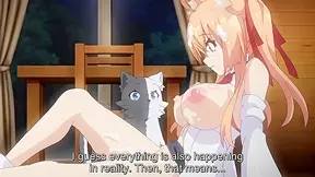 Hyakkiya Detective Office 1 - Catgirl gets gangbanged and insanely cumshotted