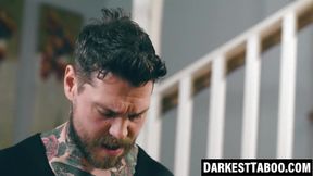 Blonde teen Carolina Sweets swallows huge cum