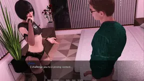 I lick a pussy as challenge in the park