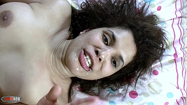POV Sex Tape of a slutty Colombian mixed race