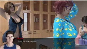 MILF mom gets her big tits milked in 3D animation