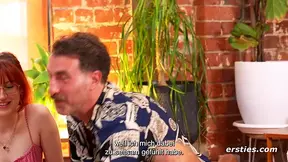 German amateurs play naughty truth or dare