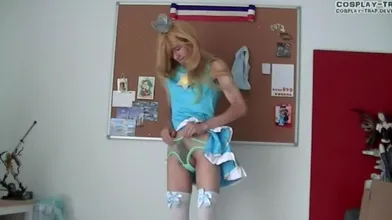 Tennis Rosalina Pants And Anal Sho Crossdress Cosplay